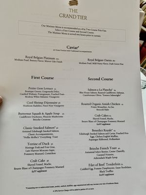 Menu photo 6 The Grand Tier New York, NY Menu photo 6 The Grand Tier New York, NY
