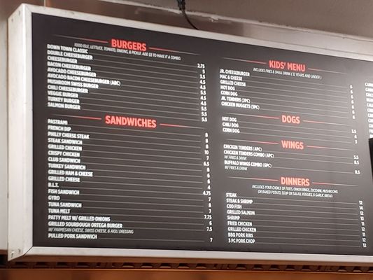Menu photo 4 Downtown Burgers Phelan, CA Menu photo 4 Downtown Burgers Phelan, CA