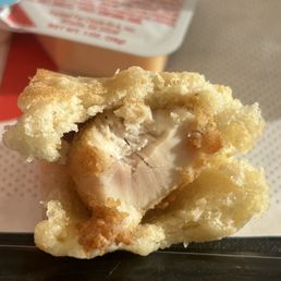 Raw Chicken for the 10 count Chick-fil-A Chick-n-Minis