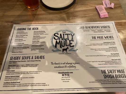 Menu photo 6 The Salty Mule Canton, GA