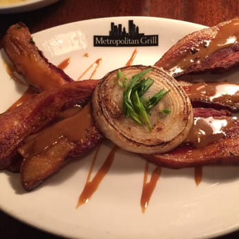 Metropolitan Grill - Caramel bacon - American Near Me - Seattle, Washington Metropolitan Grill - Caramel bacon - American Near Me - Seattle, Washington