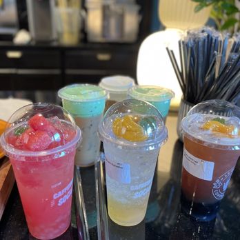 Le'Drip Coffee And Tea - Group pic (of drinks) - Coffee & Tea Near Me - Houston, Texas