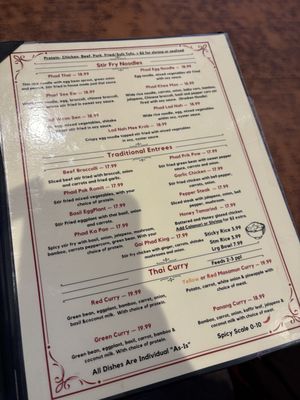 Menu photo 5 SabaiDee Thai Lao Cuisine Fresno, CA