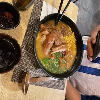 Sakuramen - Spicy Miso Ramen with chicken - Asian Fusion Near Me - Washington, DC, District of Columbia