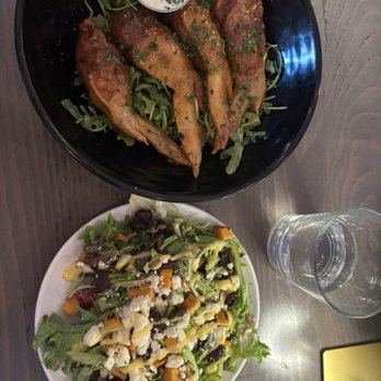 Saltcellar - Wings and side harvest salad - Seafood Near Me - Columbus, Georgia Saltcellar - Wings and side harvest salad - Seafood Near Me - Columbus, Georgia