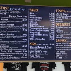 Mijas Taqueria - Menu 3 of 3