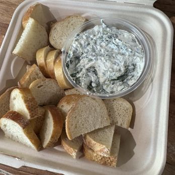 Annie’s Lunch Box - Spinach dip and sourdough - Sandwiches Near Me