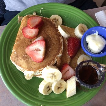 Crest Cafe - Lemon ricotta pancakes. Divine - Cafes Near Me - San Diego, California