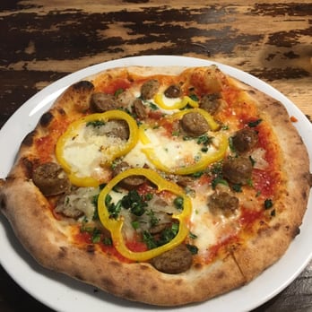 Pistarro's - Sausage mozzarella peppers broccoli rabe and caramelized onions. Delicious!! - Italian Near Me - Frederick, Maryland
