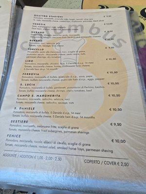 Menu photo 3 Pizzeria Columbus Venezia, VE Menu photo 3 Pizzeria Columbus Venezia, VE