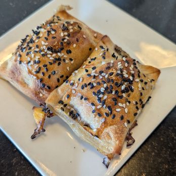 Kusan Bazaar | Silk Road Grill & Noodles 龟兹集市 - Samsa (2 piece per serve) - Halal Near Me - Milpitas, California Kusan Bazaar | Silk Road Grill & Noodles 龟兹集市 - Samsa (2 piece per serve) - Halal Near Me - Milpitas, California