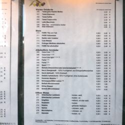 Gaststätte Odysseus - Speisekarte