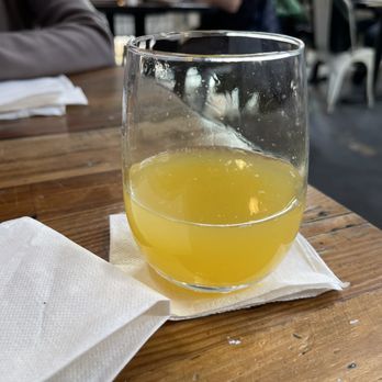 Caboose Commons - Breakfast mimosa so tasty!! - Breweries Near Me - Fairfax, Virginia