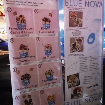 Blue Nova - Cool flavors to choose from! - Food Trucks Near Me - Los Angeles, California
