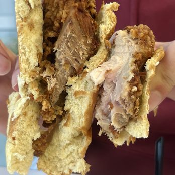 Chick N' Bros - Overcooked and undercooked burger - Food Trucks Near Me