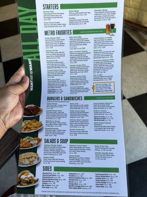 Menu photo 2 Metro Diner Jacksonville, FL Menu photo 2 Metro Diner Jacksonville, FL