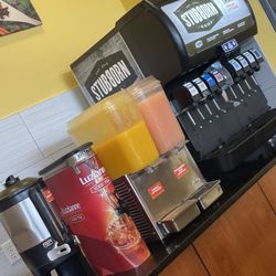 Self serve drink area
