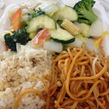 China Tango - Lunch portion of sautéed veggies with fried rice and chow mien. Too good! - Chinese Near Me - Henderson, Nevada China Tango - Lunch portion of sautéed veggies with fried rice and chow mien. Too good! - Chinese Near Me - Henderson, Nevada