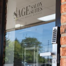 Exterior outside entrance of Sage Salon Suites - Westerville, Ohio Exterior outside entrance of Sage Salon Suites - Westerville, Ohio