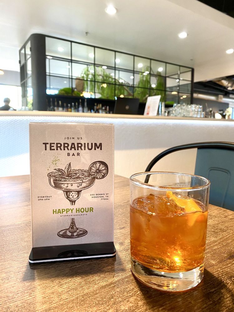 THE TERRARIUM BAR Updated October 2024 606 Dennis St, Houston