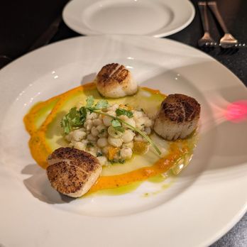 Boudro's, a Texas Bistro - Seared scallops - New American Near Me - San Antonio, Texas