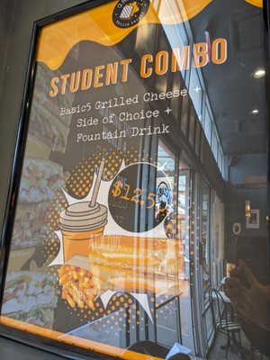 Grater Grilled Cheese by null