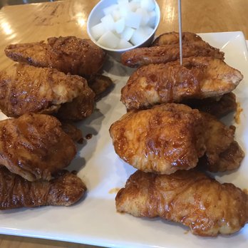 Bonchon Schaumburg - Chicken strips, half and half - Korean Near Me - Schaumburg, Illinois