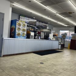 Hook fish and chicken - Inside Restaurant