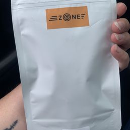 This is the package I received with the clear branding "ZONE" which I didn't order. This is the package I received with the clear branding "ZONE" which I didn't order.