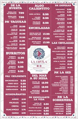 Menu photo 5 La Reyna - Authentic Mexican Cuisine Cooper City, FL Menu photo 5 La Reyna - Authentic Mexican Cuisine Cooper City, FL