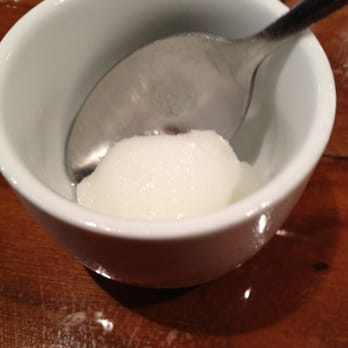 Uchi Austin - Lemon sorbet - Sushi Bars Near Me - Austin, Texas
