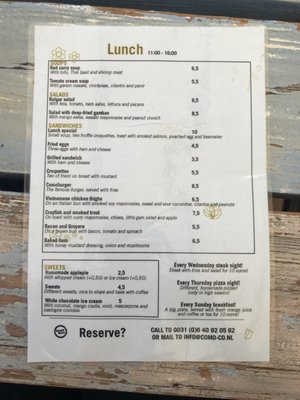 Menu photo 2 Como&Co Noordwijkerhout, ZH