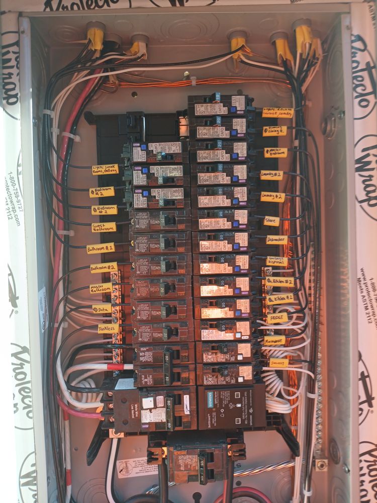 Slide of P & M Electric Services