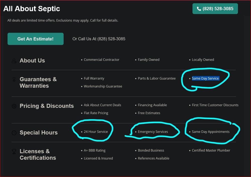 Slide of All About Plumbing