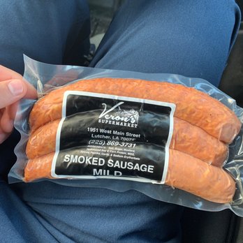 Veron's Super Market - Veron's Supermarket Smoked Sausage - Grocery Near Me - Lutcher, Louisiana Veron's Super Market - Veron's Supermarket Smoked Sausage - Grocery Near Me - Lutcher, Louisiana