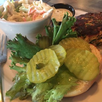 Oceanas Bistro - Crab cake sandwich - Seafood Near Me - Avon, North Carolina