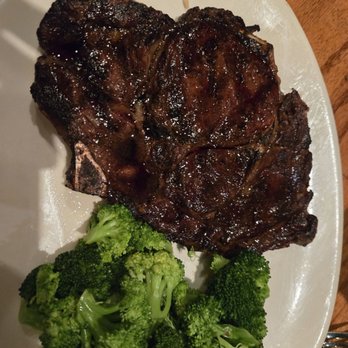 Outback Steakhouse - Bone in rib eye with broccoli - Steakhouses Near Me - Pleasant Hill, California