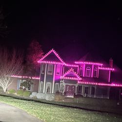 Rolling Thunder Solutions - Christmas lights or trees trimmed; no job is too high for Devin!11