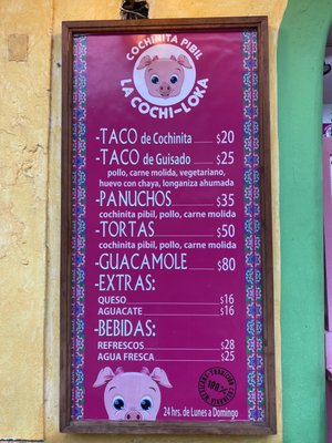 Menu photo 5 La Cochi-Loka Playa del Carmen, ROO Menu photo 5 La Cochi-Loka Playa del Carmen, ROO