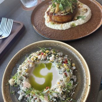 Saint & Second - Ceviche and Smoked & Glazed Pork Chop - New American Near Me - Long Beach, California Saint & Second - Ceviche and Smoked & Glazed Pork Chop - New American Near Me - Long Beach, California