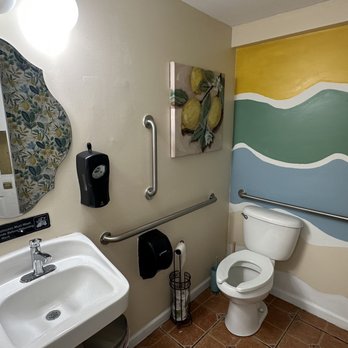 May's Parlor - Clean and cute unisex restroom - Bakeries Near Me - Norfolk, Virginia