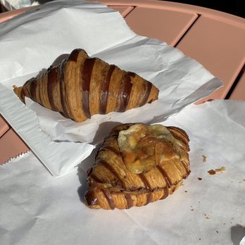 Maison Nico - chestnut croissant (left), ham and cheese croissant (right) - Bakeries Near Me - San Francisco, California Maison Nico - chestnut croissant (left), ham and cheese croissant (right) - Bakeries Near Me - San Francisco, California