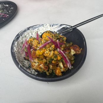 Mariposa - Tandoori Spiced Cauliflower - Tapas/Small Plates Near Me - Charlotte, North Carolina Mariposa - Tandoori Spiced Cauliflower - Tapas/Small Plates Near Me - Charlotte, North Carolina