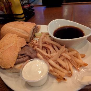 Village Pub Rainbow - French dip was bad. Fries were good. They gave me mayo instead of horseradish. - Pubs Near Me - Las Vegas, Nevada Village Pub Rainbow - French dip was bad. Fries were good. They gave me mayo instead of horseradish. - Pubs Near Me - Las Vegas, Nevada