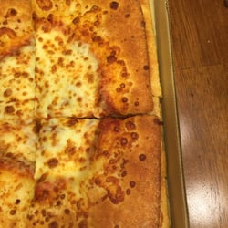 Pizza Hut - Taste was good, but ALL the edges on all pizzas of TWO big 3-pizza boxes had no cheese. you wanted cheese, you ate from middle. Awful.