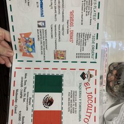 El Jacalito Taqueria Tortilleria - Menu
