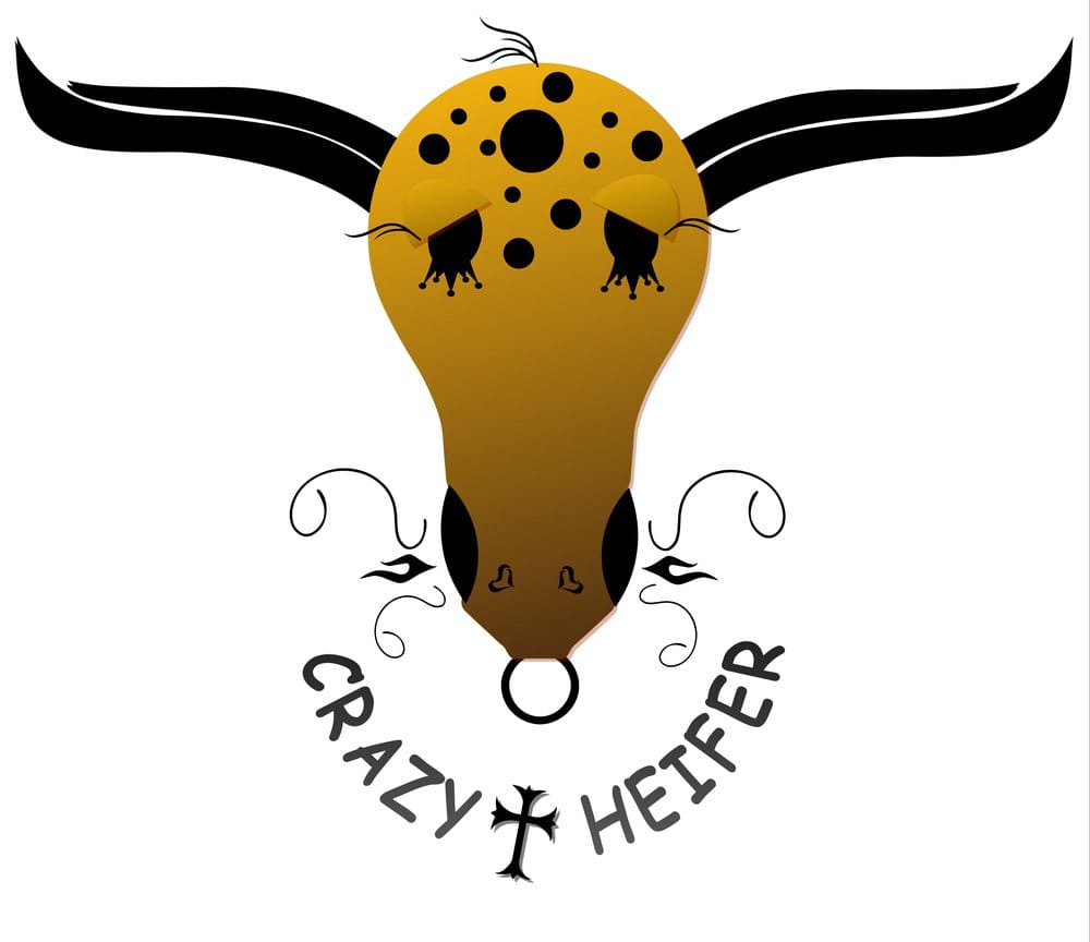 The Crazy Heifer Logo