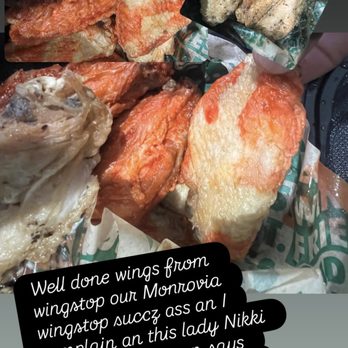 Wingstop - 10 piece chicken 15 Wings - Chicken Wings Near Me - Monrovia, California