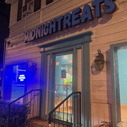 Exterior outside entrance of MidnighTreats - College Park, Maryland Exterior outside entrance of MidnighTreats - College Park, Maryland