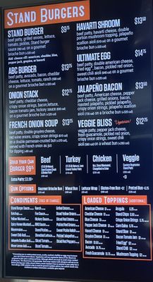 Menu photo 8 The Stand - American Classics Redefined Long Beach, CA
